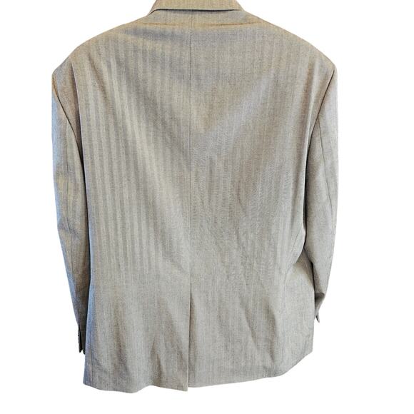 Lauren ralph lauren size 46 R grey 2 button suit blazer EUC preppy classic fit # - Picture 2 of 9